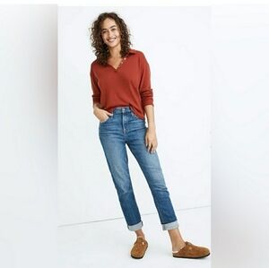 Madewell The High-Rise Slim Boy Jeans, Size 26